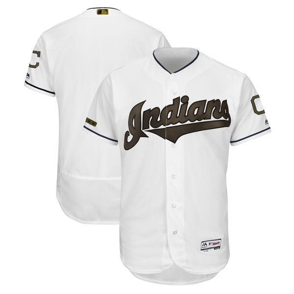 Custom Cleveland Guardians white jersey