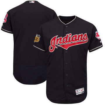 Majestic Cleveland Guardians navy Authentic jersey