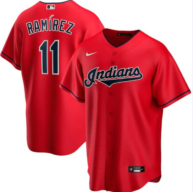 Cleveland Guardians red jersey