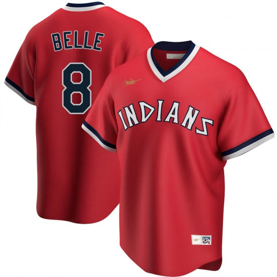 Cleveland Guardians red jersey