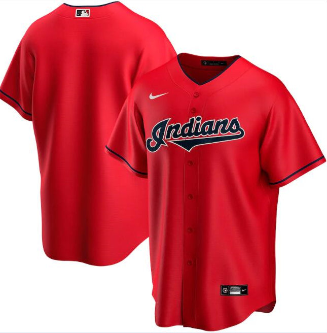 Cleveland Guardians red jersey