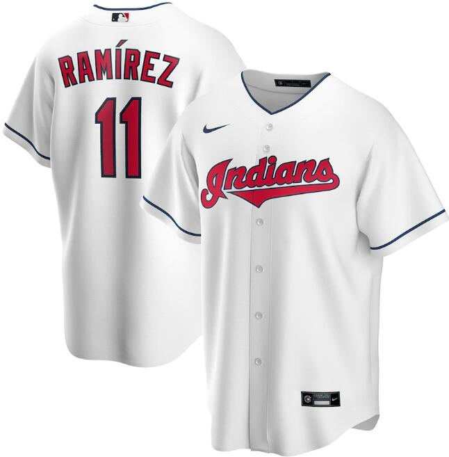 Cleveland Guardians white jersey
