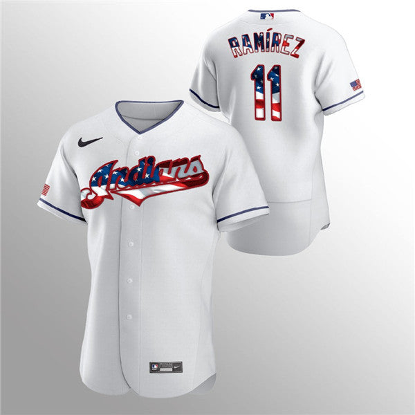 Cleveland Guardians white jersey
