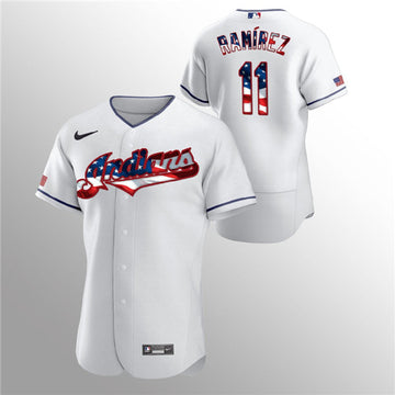 Cleveland Guardians white jersey