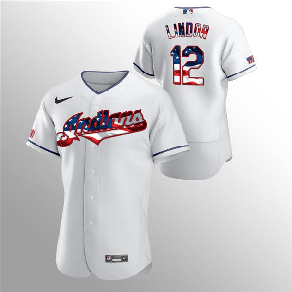 Cleveland Guardians white jersey
