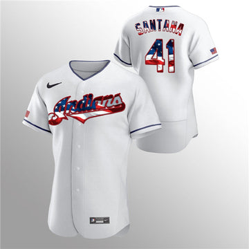 Cleveland Guardians white jersey