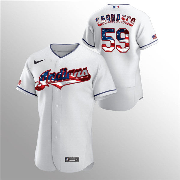 Cleveland Guardians white jersey