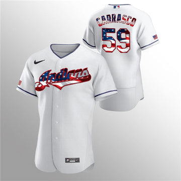 Cleveland Guardians white jersey