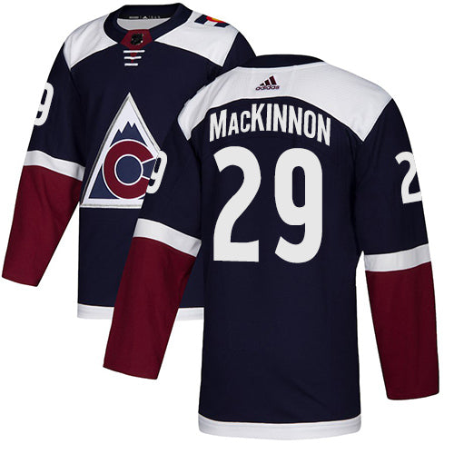 Nathan MacKinnon Colorado Avalanche navy jersey