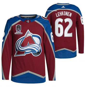 Artturi Lehkonen Colorado Avalanche jersey