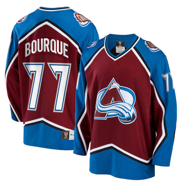 Ray Bourque Colorado Avalanche red jersey