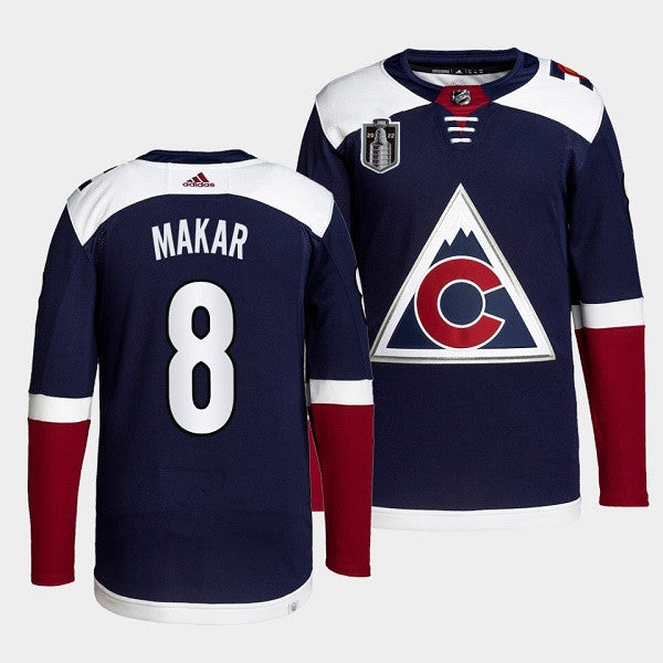 Cale Makar Colorado Avalanche navy jersey