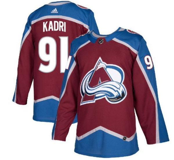 Nazem Kadri Colorado Avalanche burgundy jersey