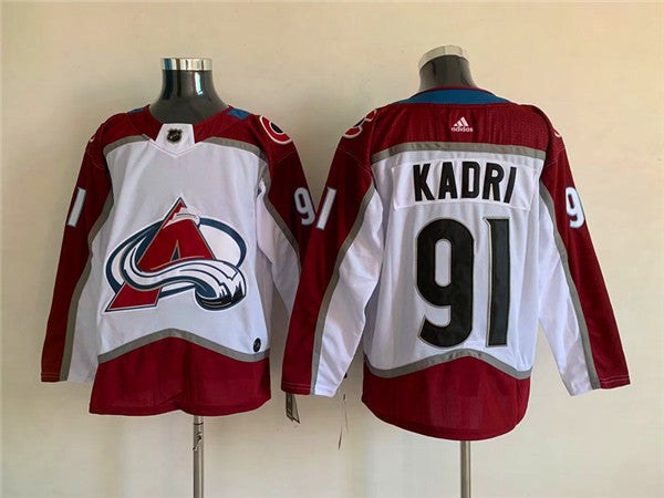 Nazem Kadri Colorado Avalanche white jersey