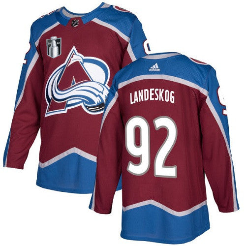 Gabriel Landeskog Colorado Avalanche burgundy jersey