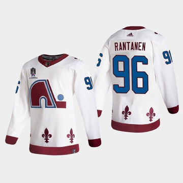 Mikko Rantanen Colorado Avalanche white jersey