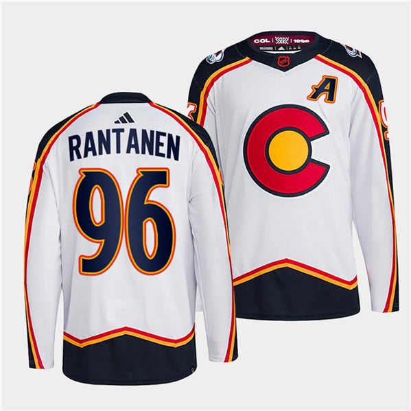 Mikko Rantanen Colorado Avalanche white Reverse Retro jersey