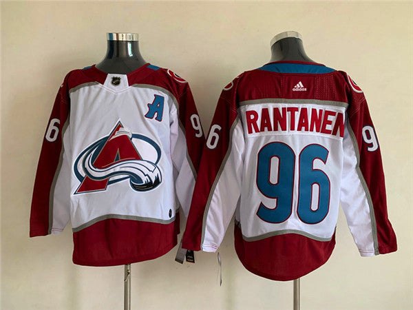 Mikko Rantanen Colorado Avalanche white jersey