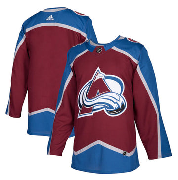 Custom Colorado Avalanche red jersey