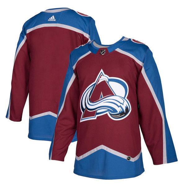Custom Colorado Avalanche red jersey
