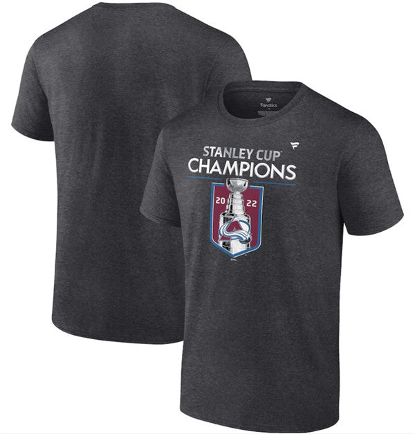 Heathered Colorado Avalanche charcoal jersey