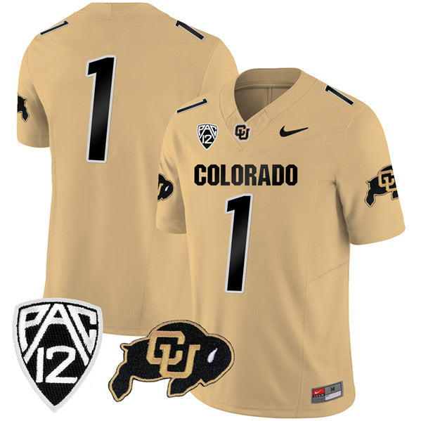 Colorado Buffaloes gold FUSE jersey