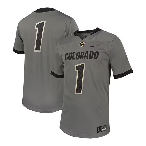 Colorado Buffaloes gray jersey