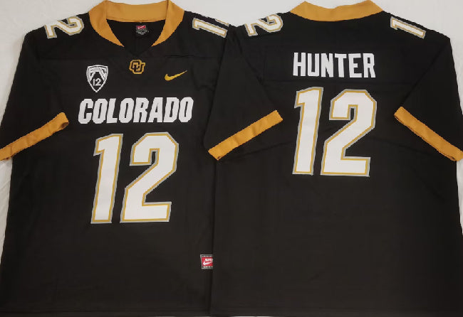 Travis Hunter Colorado Buffaloes black jersey