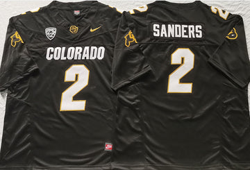 Shedeur Sanders Colorado Buffaloes black jersey