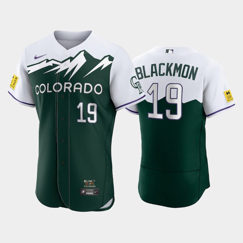 Charlie Blackmon Colorado Rockies green City Connect jersey