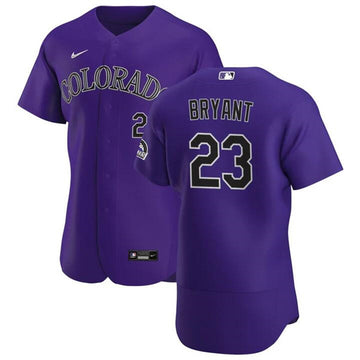 Kris Bryant Colorado Rockies purple jersey