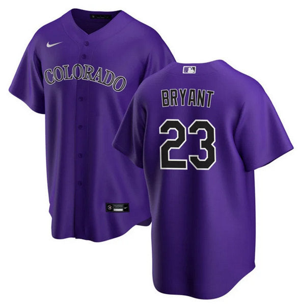 Kris Bryant Colorado Rockies purple jersey
