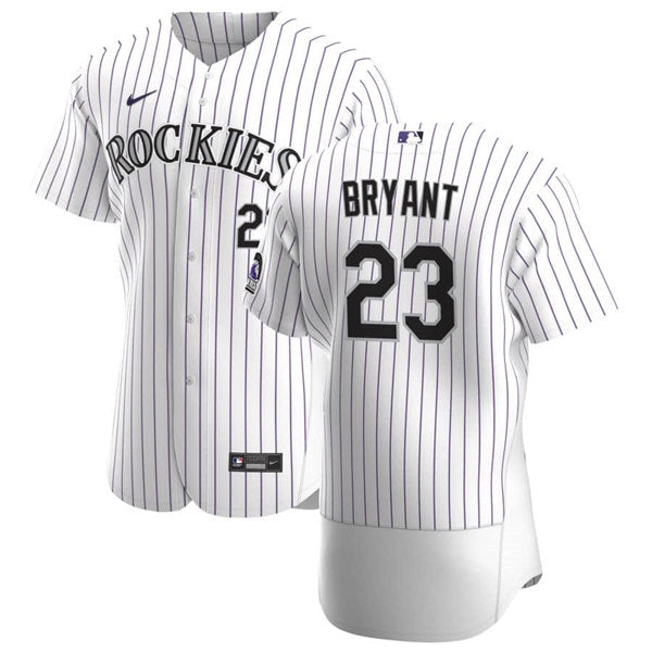 Kris Bryant Colorado Rockies white jersey