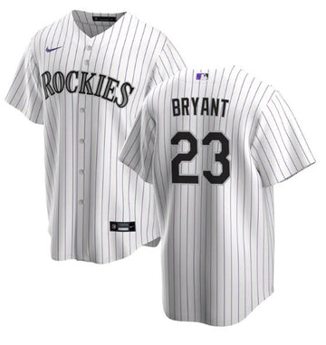 Kris Bryant Colorado Rockies white jersey