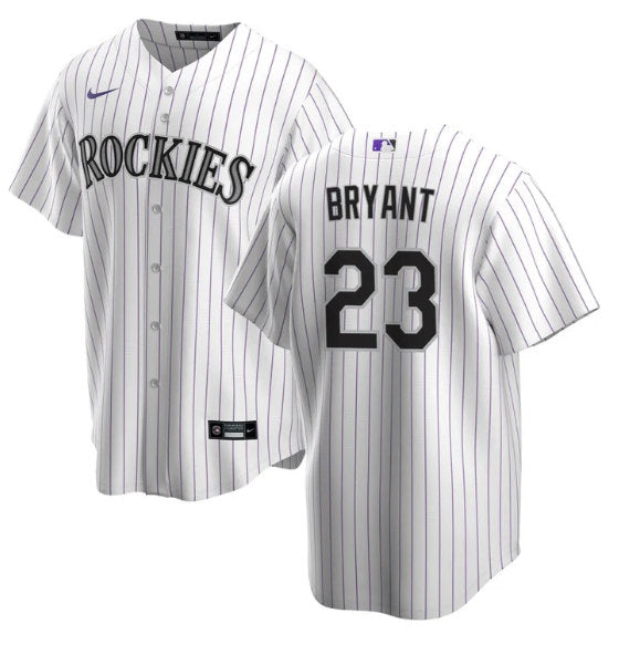 Kris Bryant Colorado Rockies white jersey