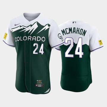 Ryan McMahon Colorado Rockies green City Connect jersey