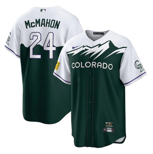 Ryan McMahon Colorado Rockies green City Connect jersey