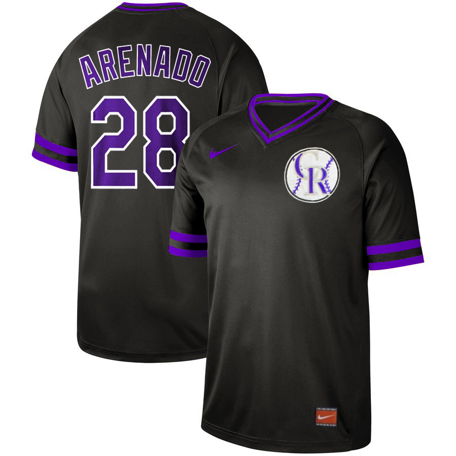 Nolan Arenado Nado Colorado Rockies black Legend jersey