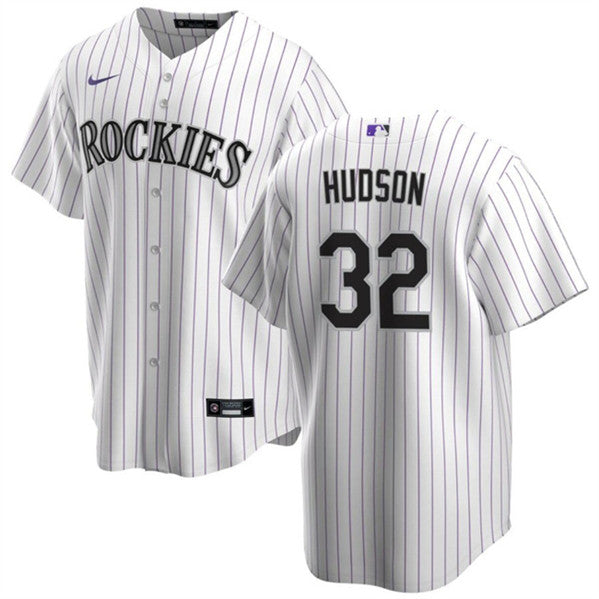 Dakota Hudson Colorado Rockies white jersey