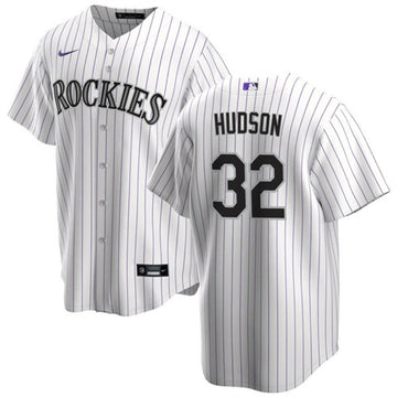 Dakota Hudson Colorado Rockies white jersey
