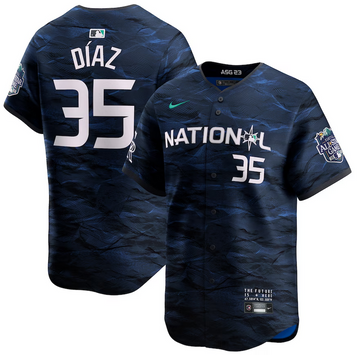 Elias Diaz Colorado Rockies royal All-Star jersey