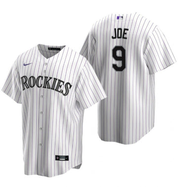 Connor Joe Colorado Rockies white jersey