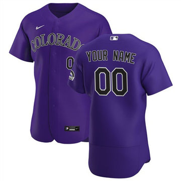 Custom Colorado Rockies Authentic jersey