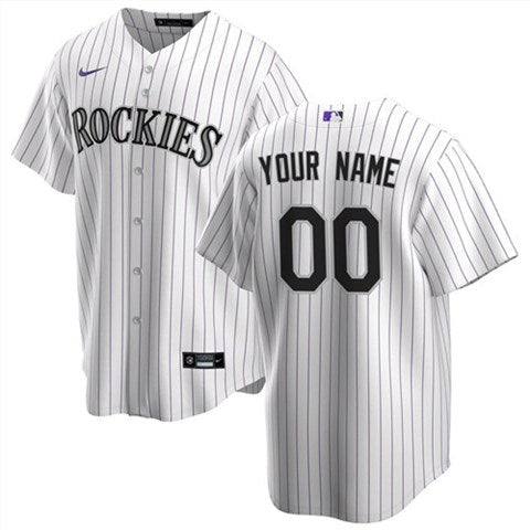 Custom Colorado Rockies jersey