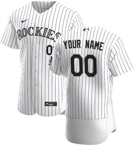Custom Colorado Rockies Authentic jersey