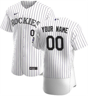 Custom Colorado Rockies Authentic jersey