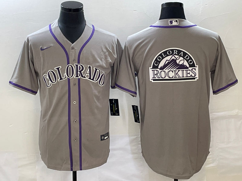 Colorado Rockies gray jersey