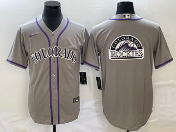 Colorado Rockies gray jersey