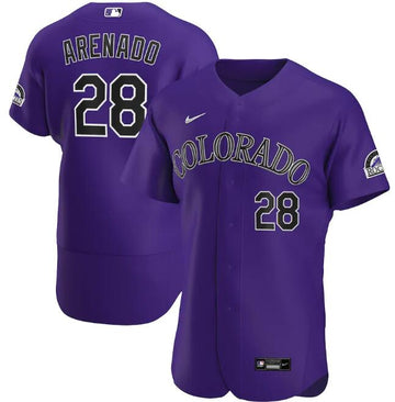 Colorado Rockies purple jersey