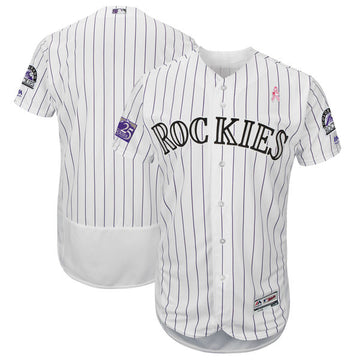 Colorado Rockies white jersey
